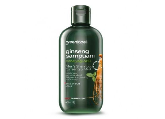 GREENLABEL MEN’S GİNSENG ÖZLÜ ŞAMPUAN (ERKEKLERE ÖZEL)