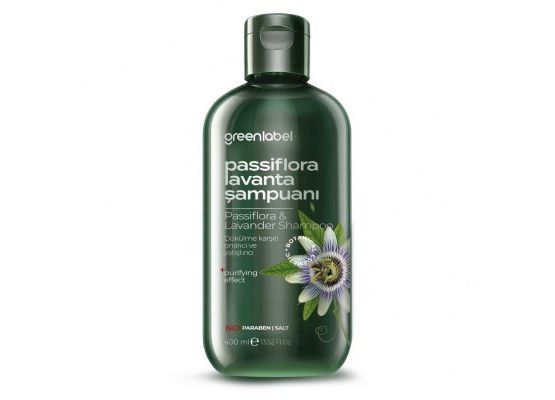 GREENLABEL PASSİFLORA VE LAVANTA ŞAMPUANI
