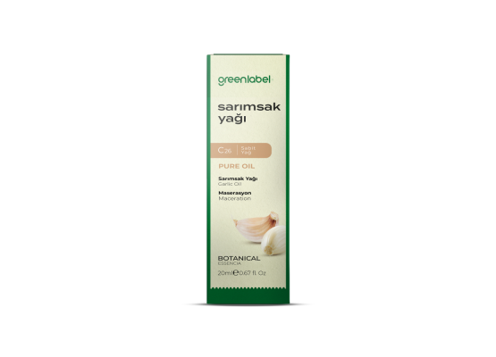 GREENLABEL SARIMSAK YAĞI