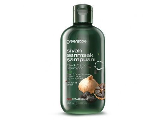 GREENLABEL SİYAH SARIMSAK ŞAMPUANI