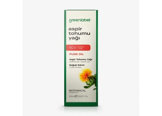 GREENLABEL ASPİR TOHUMU YAĞI 50ML