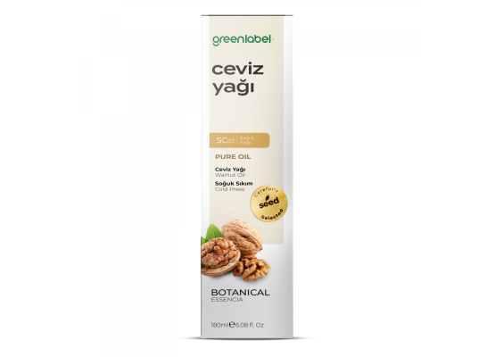 GREENLABEL CEVİZ YAĞI 180 ml