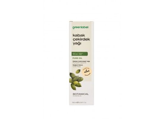GREENLABEL KABAK ÇEKİRDEĞİ YAĞI 180ML