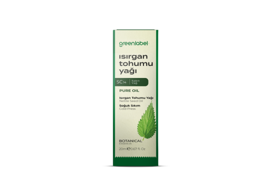 GREENLABEL ISIRGAN TOHUMU YAĞI