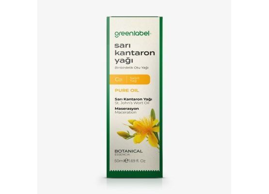 Greenlabel Sarı Kantaron Yağı 50ML