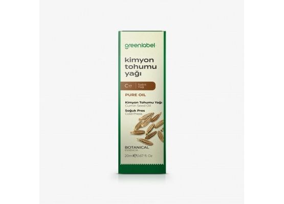 GREENLABEL KİMYON TOHUMU YAĞI